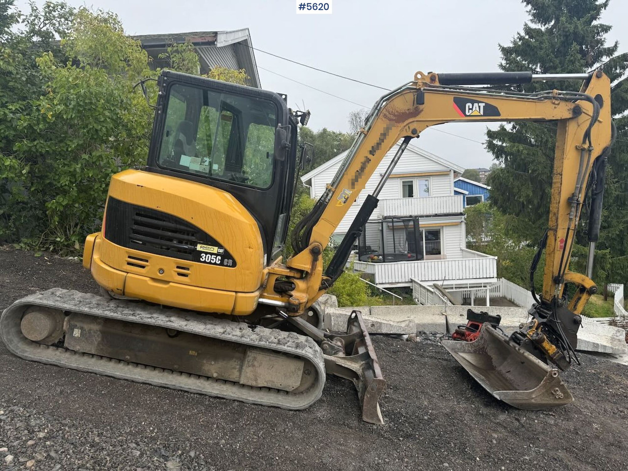 2008 CAT 305C CR Tracked Excavator with Tilt and 2 Buckets - Excavator: picture 2 2008 CAT 305C CR Tracked Excavator with Tilt and 2 Buckets - Excavator: picture 2
