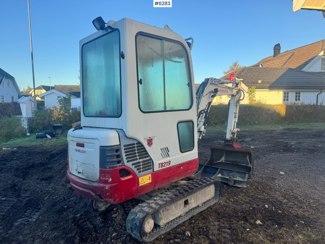 2010 Takeuchi TB219 Mini Excavator with Rototilt and 2 buckets. - Excavator: picture 5 2010 Takeuchi TB219 Mini Excavator with Rototilt and 2 buckets. - Excavator: picture 5