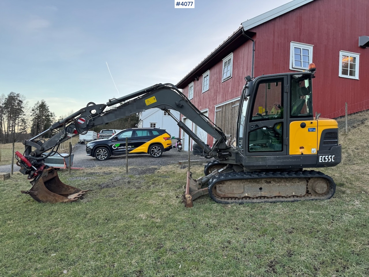 2013 Volvo EC 55 C w/rotor tilt, grapple and 3 buckets - Excavator: picture 2 2013 Volvo EC 55 C w/rotor tilt, grapple and 3 buckets - Excavator: picture 2