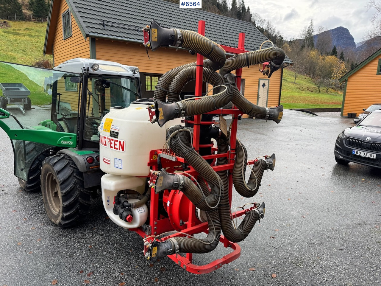 2015 Mascio Turboteuton Unigreen 600 liter Tåkesprøyte. - Sprayer: picture 2 2015 Mascio Turboteuton Unigreen 600 liter Tåkesprøyte. - Sprayer: picture 2