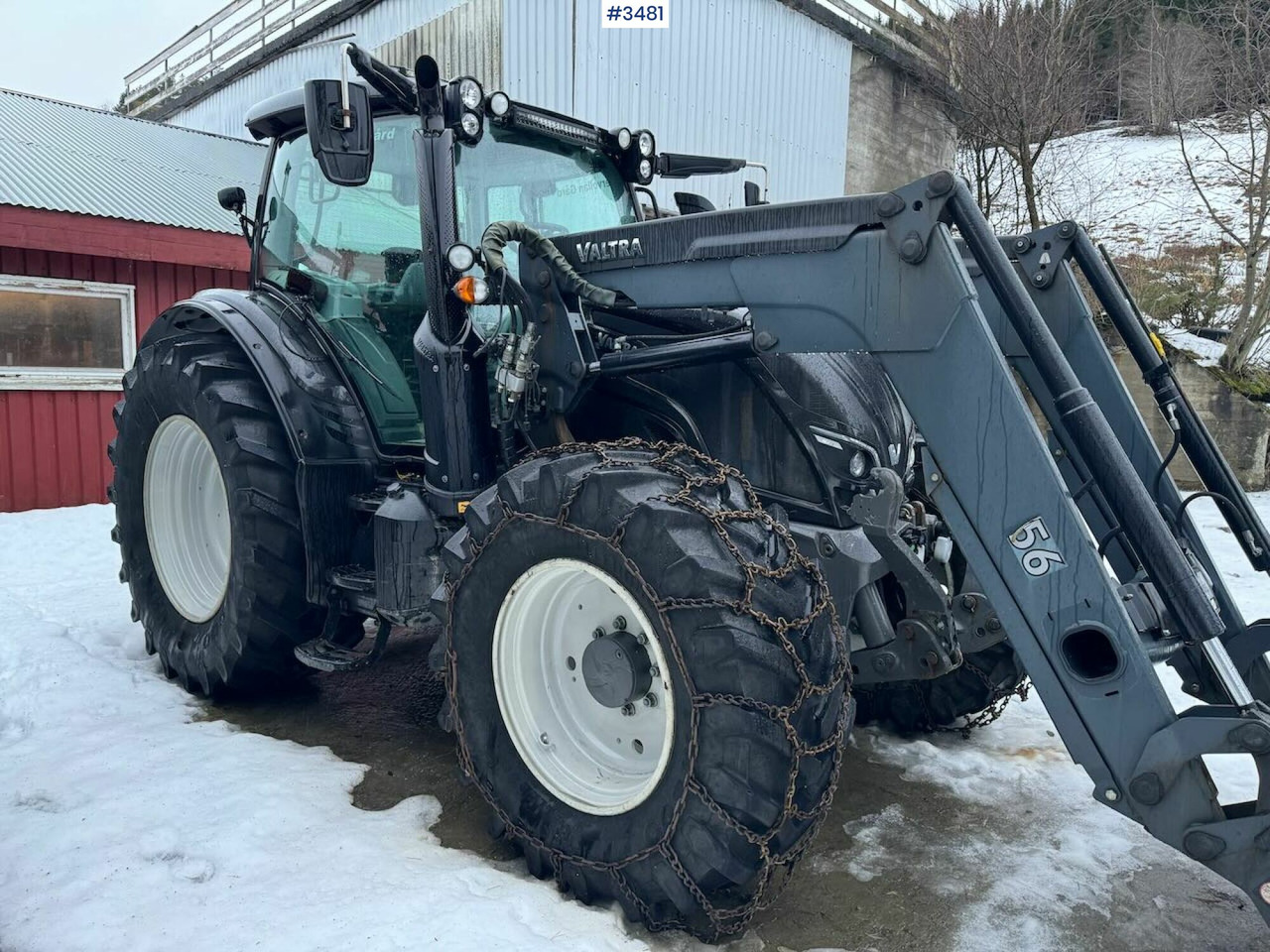 2015 Valtra N174D w/ Front loader - Farm tractor: picture 1 2015 Valtra N174D w/ Front loader - Farm tractor: picture 1