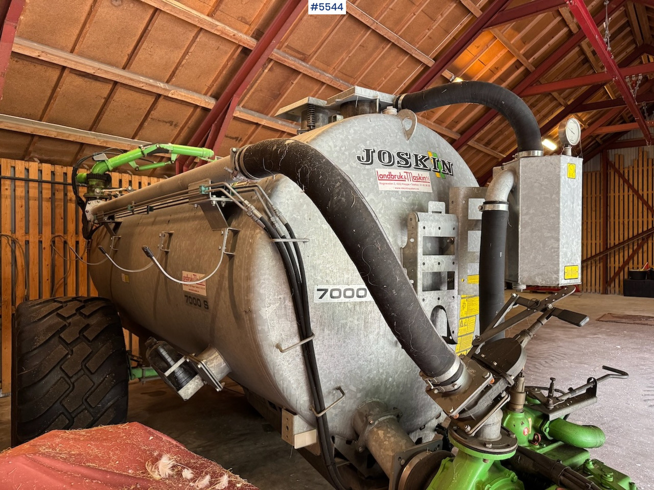 2017 Joskin 7000 S - Slurry tanker: picture 3 2017 Joskin 7000 S - Slurry tanker: picture 3