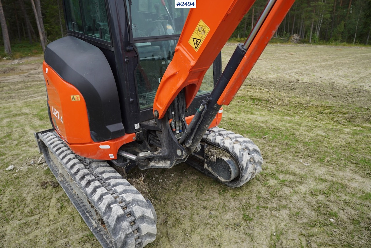 Mini excavator 2018 Kubota U27-4 w/shear: picture 22