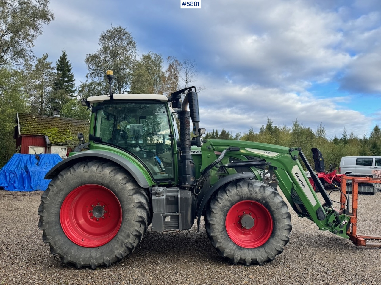 2019 Fendt 516 Vario ProfiPlus w/ Front loader, Front hydraulics and PTO. - Farm tractor: picture 1 2019 Fendt 516 Vario ProfiPlus w/ Front loader, Front hydraulics and PTO. - Farm tractor: picture 1