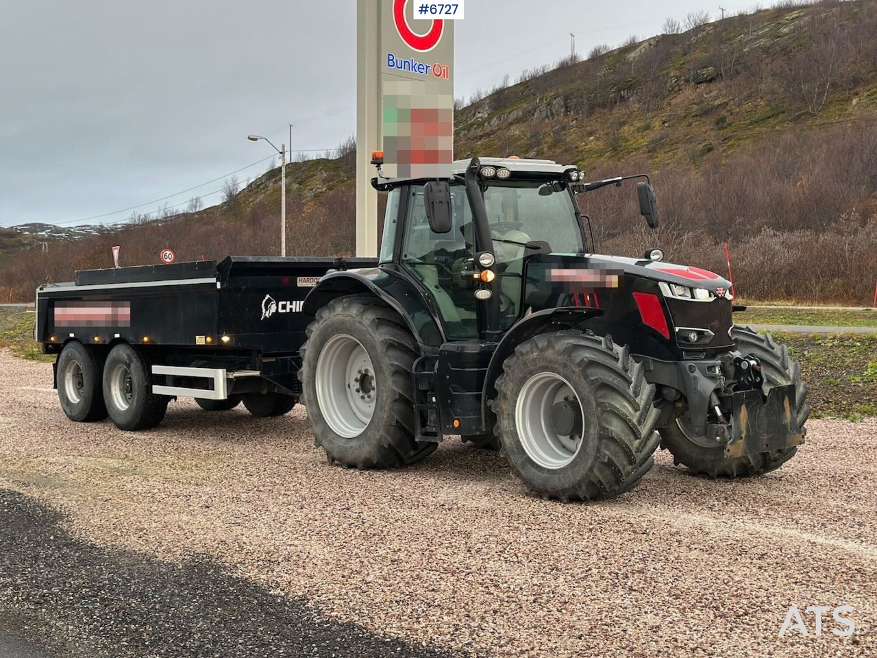 2020 Massey-Ferguson 7719 S 4x4 brøyterigget traktor m/ 2 sett dekk, snøfres og henger. SE VIDEO. - Farm tractor: picture 1 2020 Massey-Ferguson 7719 S 4x4 brøyterigget traktor m/ 2 sett dekk, snøfres og henger. SE VIDEO. - Farm tractor: picture 1