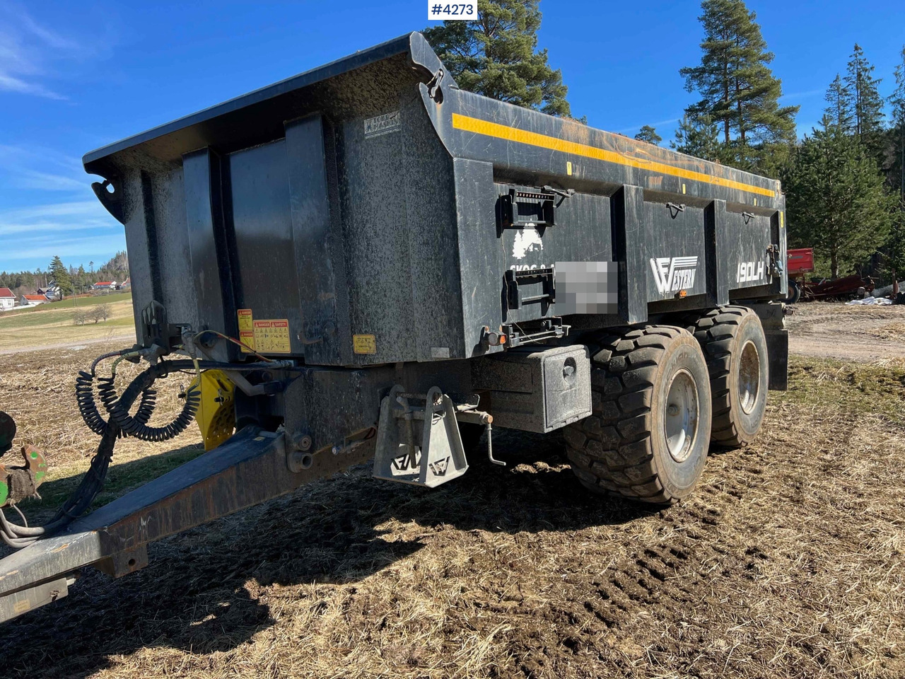2020 Richard Western wf19DLH 2 axle dump trailer for tractor - Farm tipping trailer/ Dumper: picture 2 2020 Richard Western wf19DLH 2 axle dump trailer for tractor - Farm tipping trailer/ Dumper: picture 2