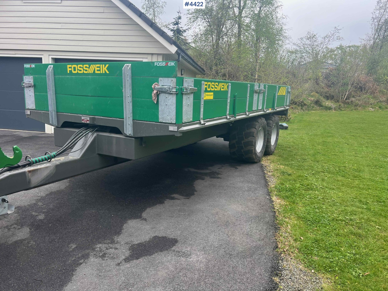 2024 Foss-Eik 2 axle Dumper trailer for tractor - Farm tipping trailer/ Dumper: picture 4 2024 Foss-Eik 2 axle Dumper trailer for tractor - Farm tipping trailer/ Dumper: picture 4