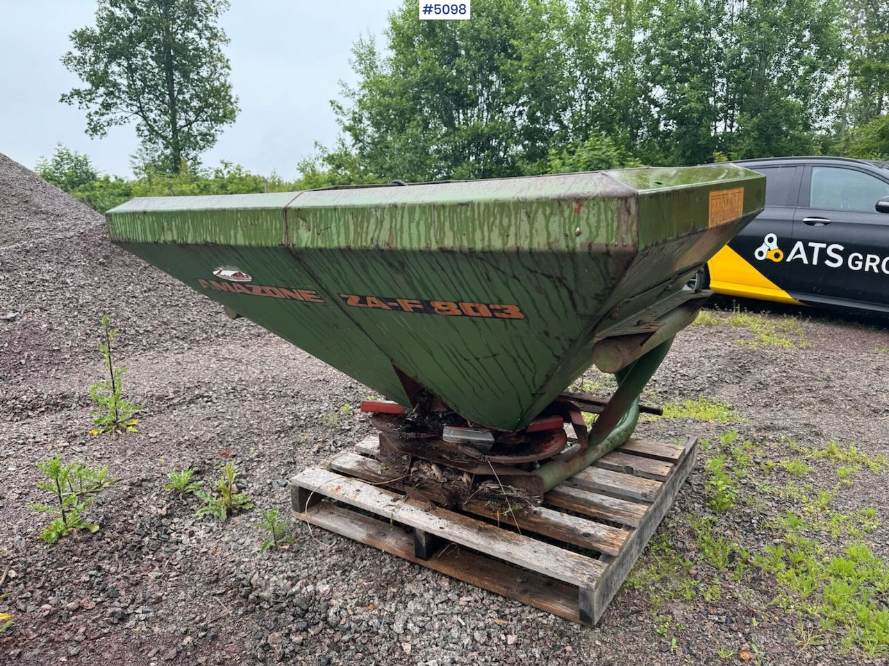 Amazone ZA-F 803 Repair object - Fertilizer spreader: picture 5 Amazone ZA-F 803 Repair object - Fertilizer spreader: picture 5