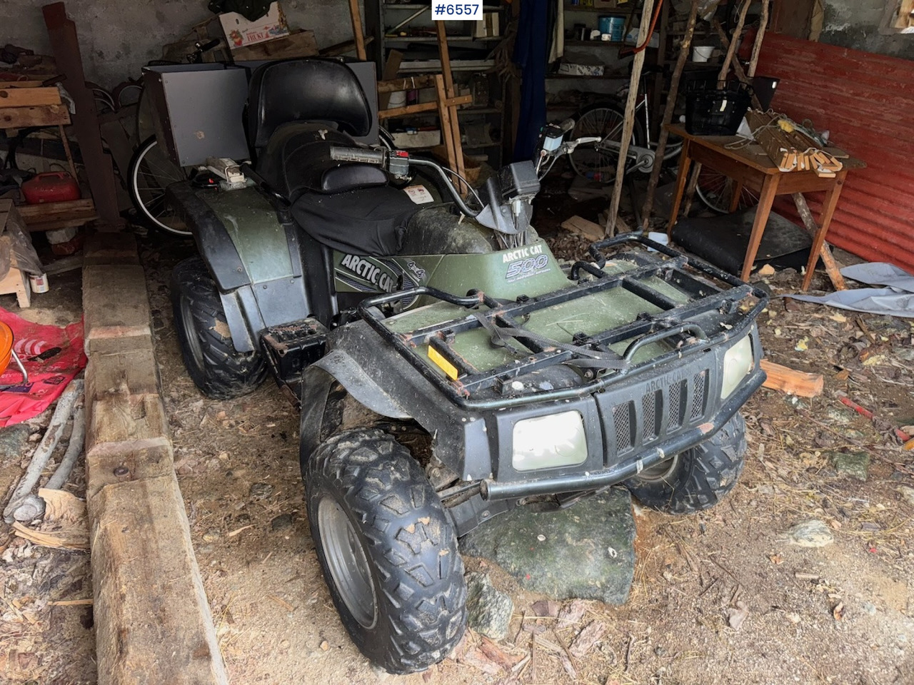 Arctic Cat 500 4x4 Automatic. Light rep. object. - Side-by-side/ ATV: picture 2 Arctic Cat 500 4x4 Automatic. Light rep. object. - Side-by-side/ ATV: picture 2