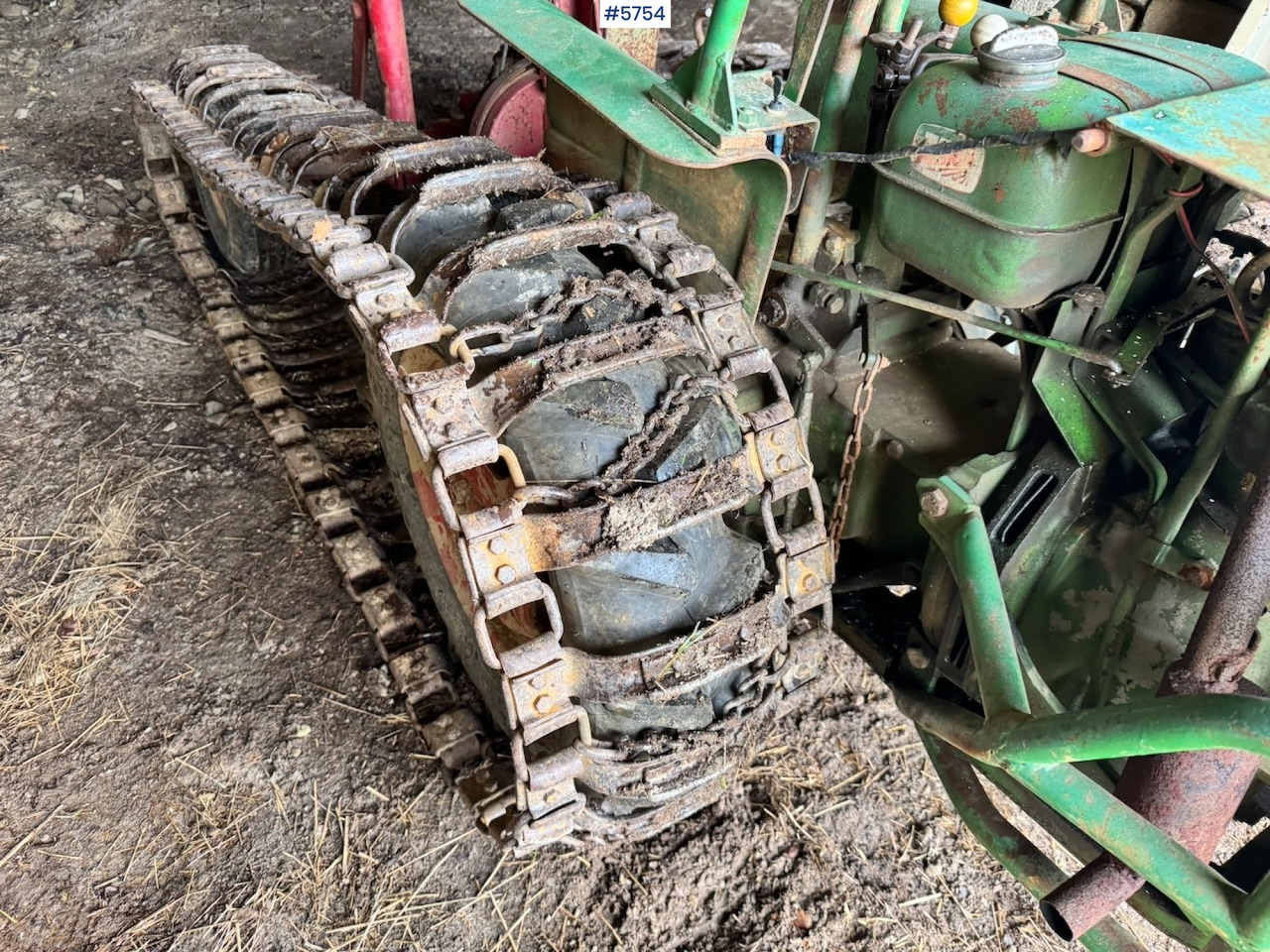 Farm tractor Ca. 1960  Agria Drabant with Winch: picture 17
