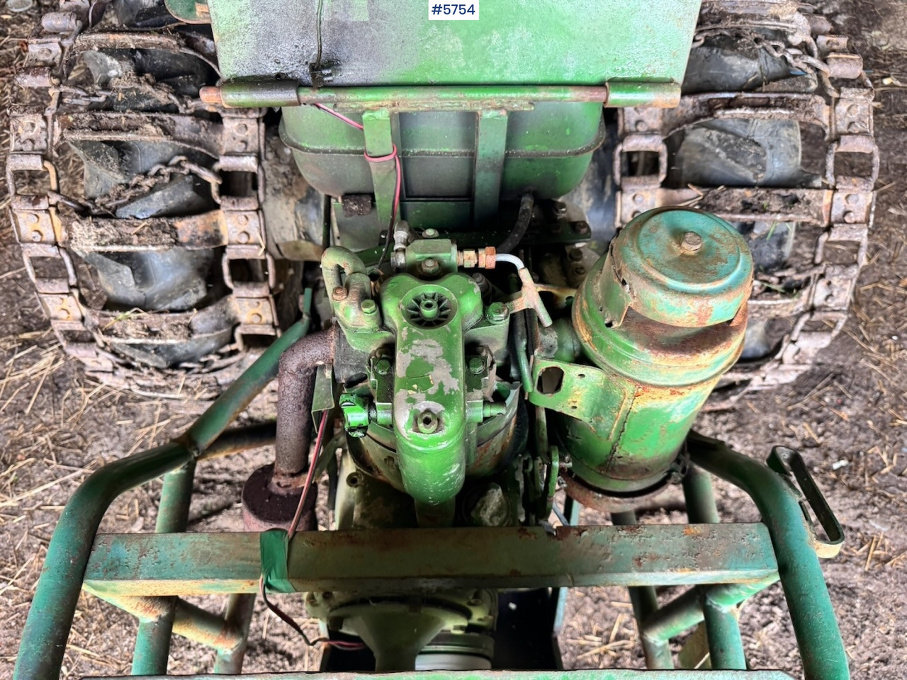 Farm tractor Ca. 1960  Agria Drabant with Winch: picture 11