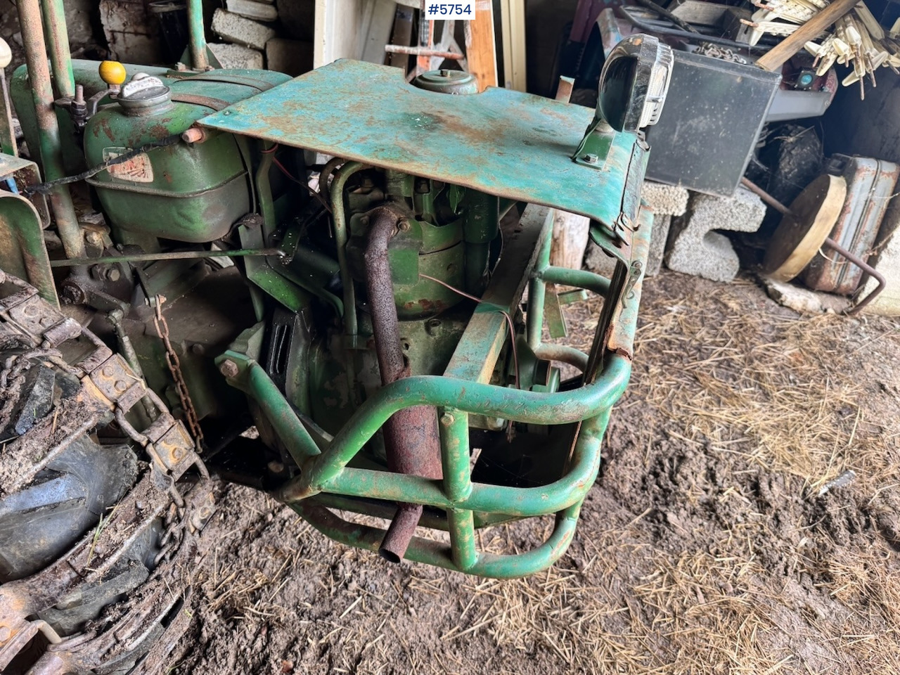 Farm tractor Ca. 1960  Agria Drabant with Winch: picture 12