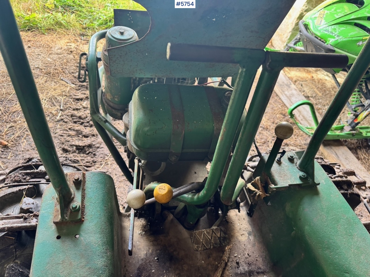 Farm tractor Ca. 1960  Agria Drabant with Winch: picture 9