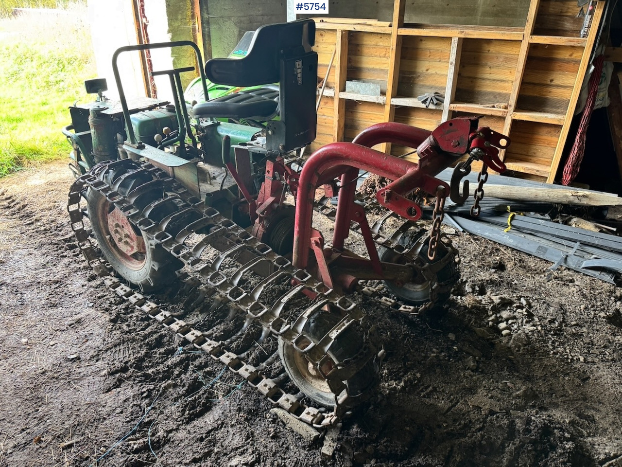 Farm tractor Ca. 1960  Agria Drabant with Winch: picture 6