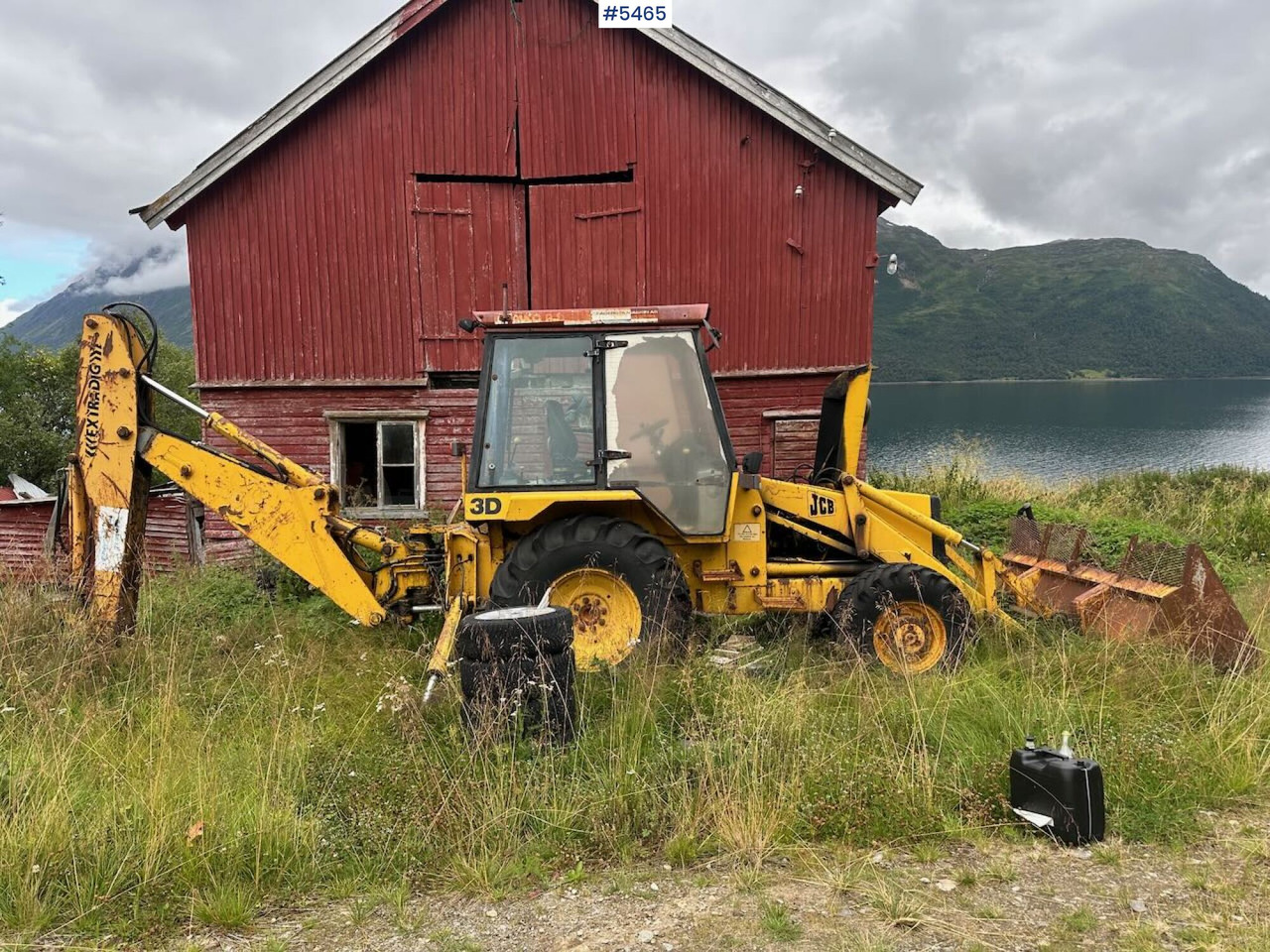 JCB Turbo 4x4 backhoe loader w/ pallet forks. Partial REP object. - Farm tractor: picture 3 JCB Turbo 4x4 backhoe loader w/ pallet forks. Partial REP object. - Farm tractor: picture 3