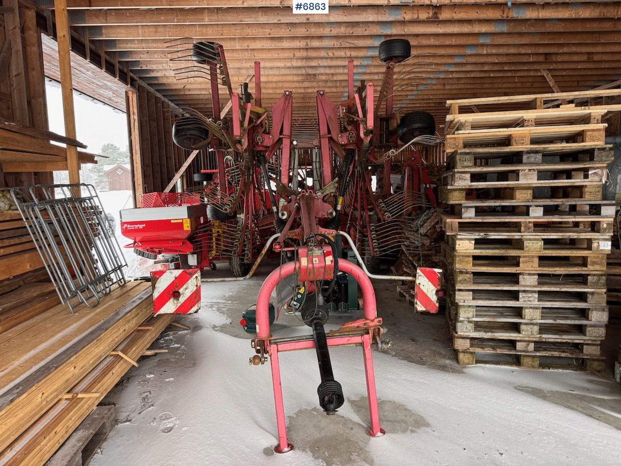 JF STOLL M800 Pro Collector Rake. - Hay and forage equipment: picture 4 JF STOLL M800 Pro Collector Rake. - Hay and forage equipment: picture 4