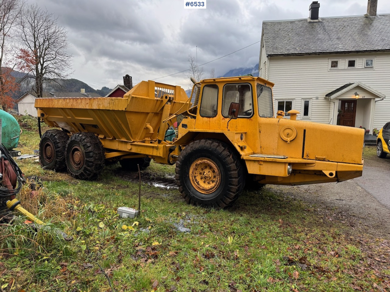 1984 Volvo 861 Dumper 6x6. Lightly repair object. - Other machinery: picture 5 1984 Volvo 861 Dumper 6x6. Lightly repair object. - Other machinery: picture 5