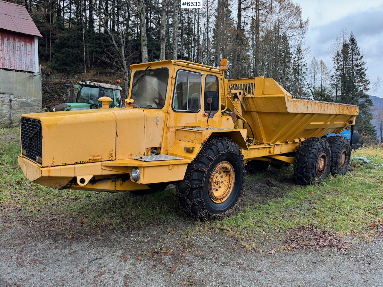1984 Volvo 861 Dumper 6x6. Lightly repair object. - Other machinery: picture 2 1984 Volvo 861 Dumper 6x6. Lightly repair object. - Other machinery: picture 2