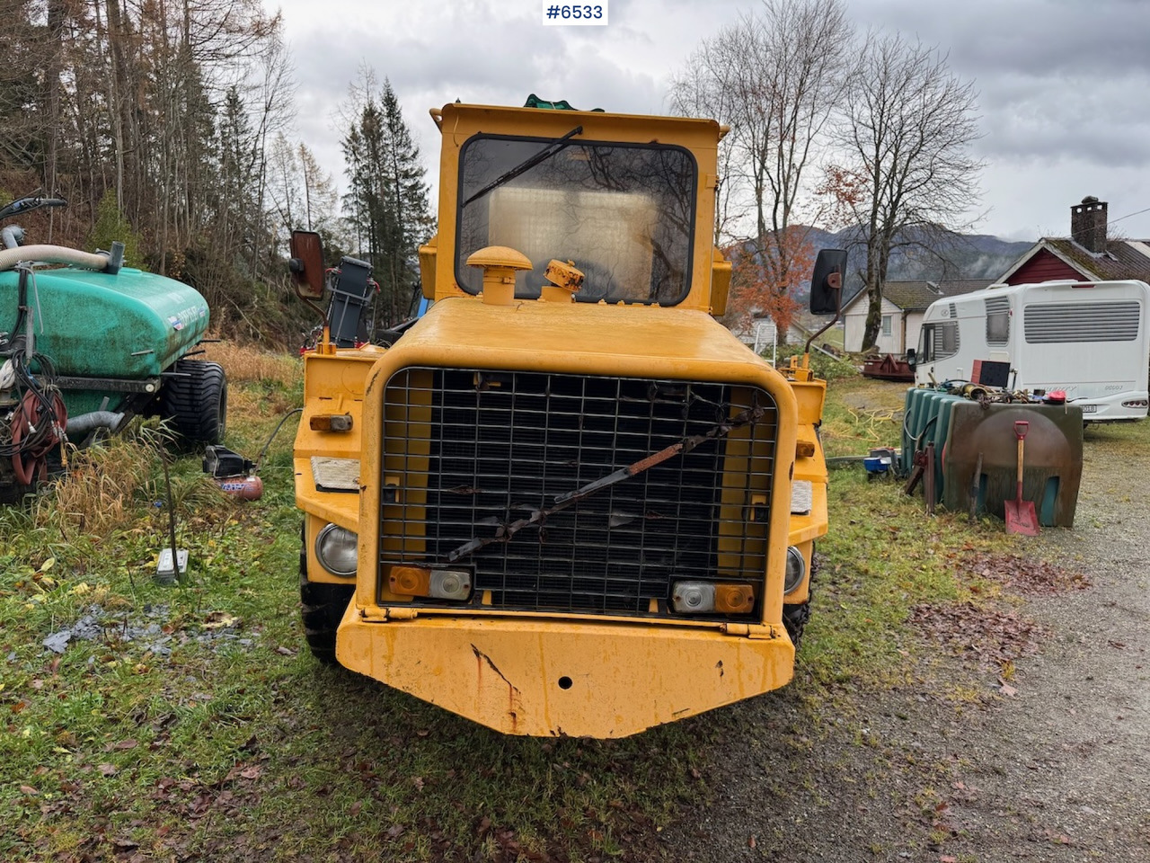 1984 Volvo 861 Dumper 6x6. Lightly repair object. - Other machinery: picture 3 1984 Volvo 861 Dumper 6x6. Lightly repair object. - Other machinery: picture 3