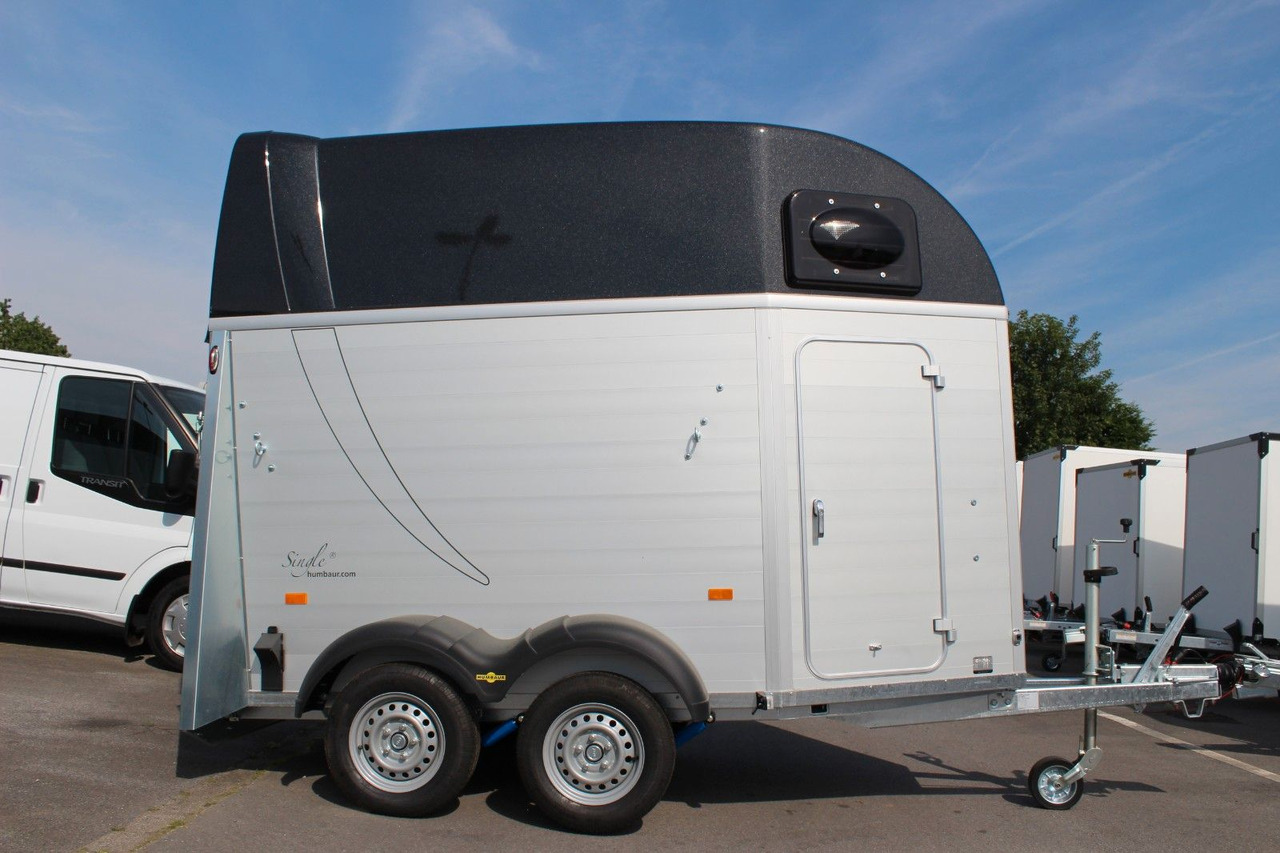 Livestock trailer Humbaur Single Alu 1600 Pferdeanhänger Sattelkammer: picture 8