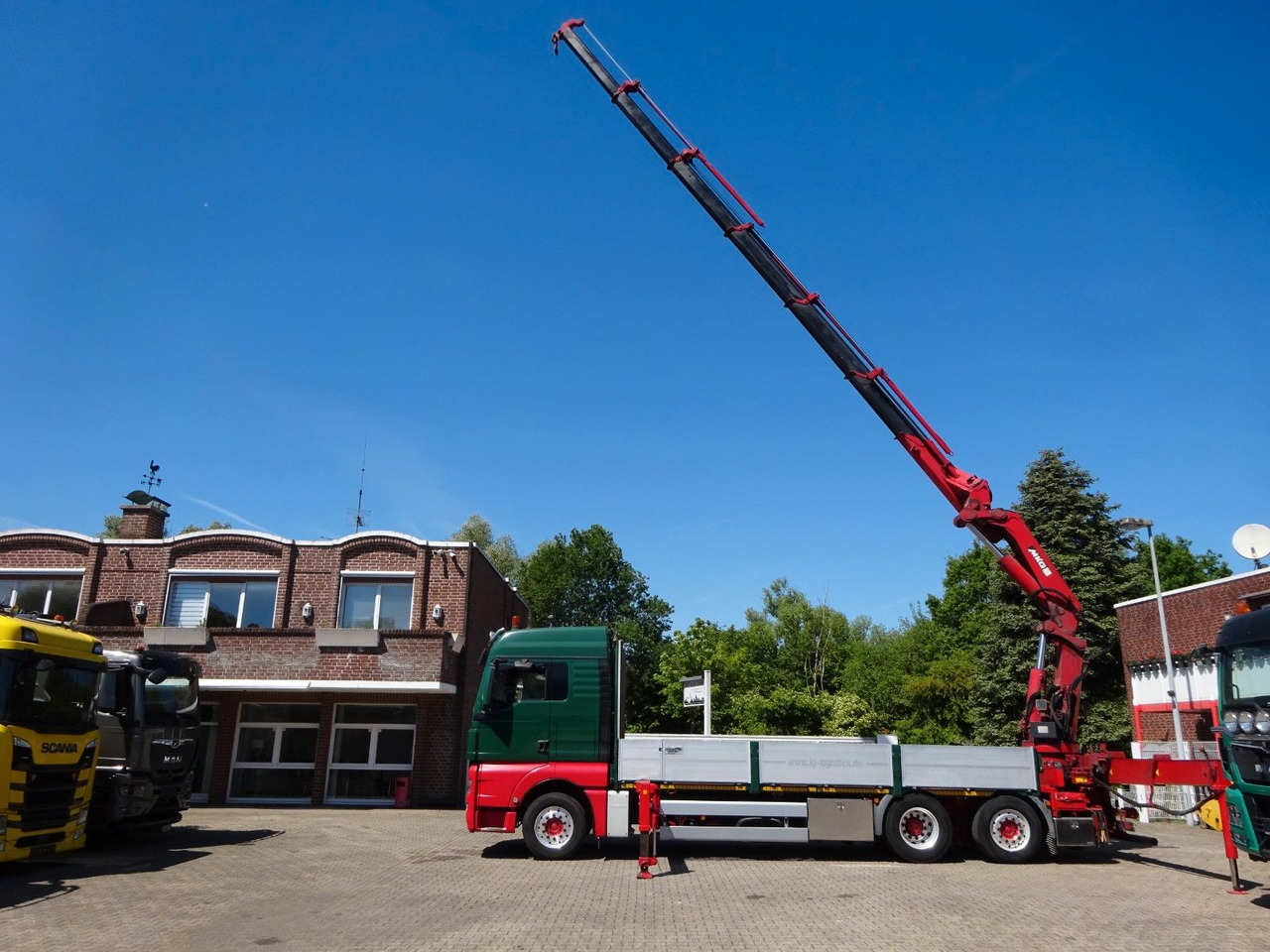 MAN 26.480 TGX + MKG HLK531 Kran +Lift-Lenkachse - Crane truck: picture 3 MAN 26.480 TGX + MKG HLK531 Kran +Lift-Lenkachse - Crane truck: picture 3