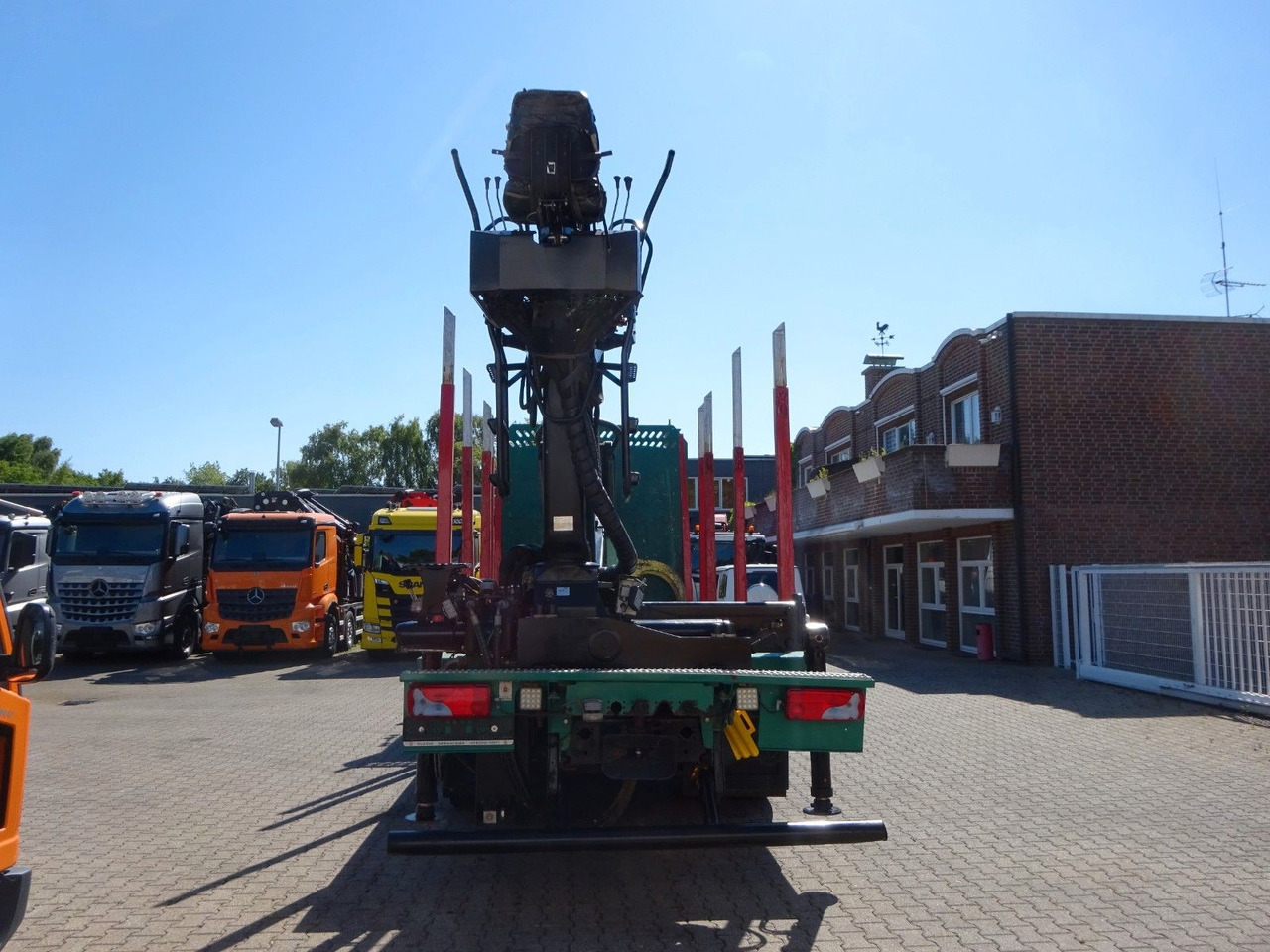 MAN 33.560 TGX mit TAJFUN L150Z Holzladekran 6x4 - Log truck, Crane truck: picture 5 MAN 33.560 TGX mit TAJFUN L150Z Holzladekran 6x4 - Log truck, Crane truck: picture 5