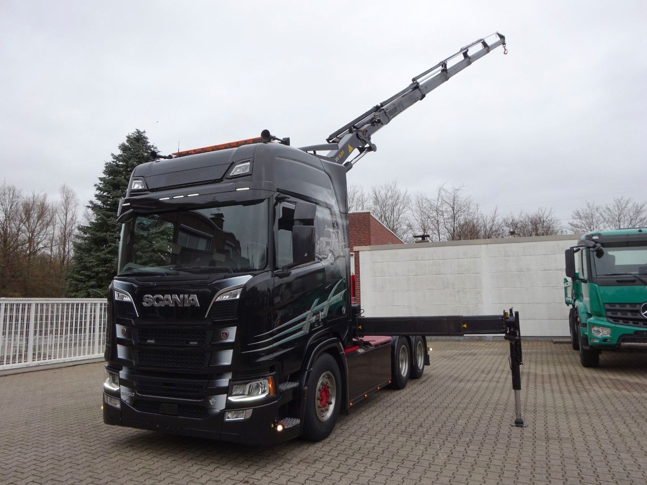 Crane truck, Tractor unit Scania R650 V8 SZM + PK19001SLD Kran Scania R650 V8 SZM + PK19001SLD Kran: picture 6
