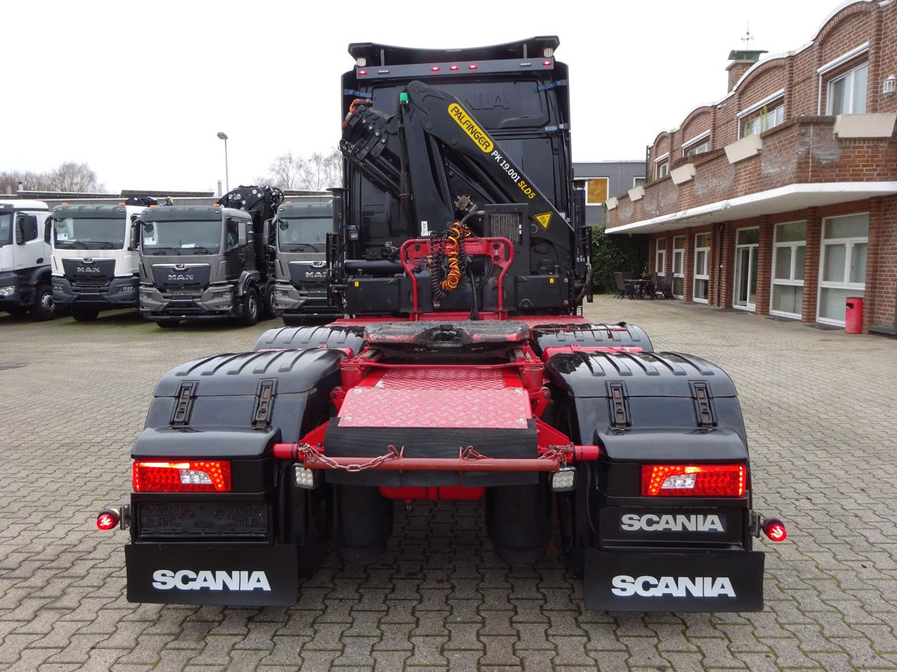 Crane truck, Tractor unit Scania R650 V8 SZM + PK19001SLD Kran Scania R650 V8 SZM + PK19001SLD Kran: picture 10