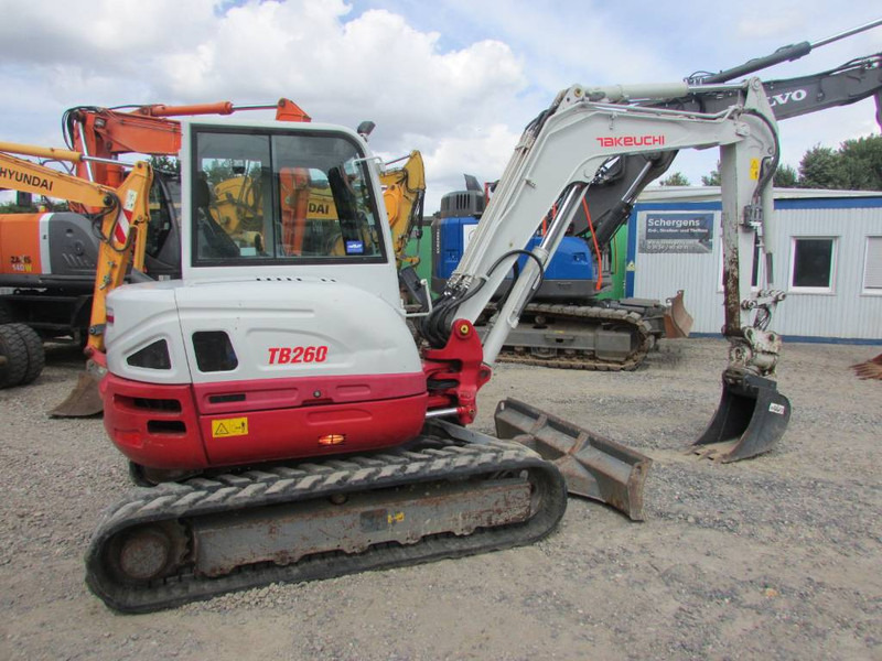 Takeuchi TB 260 Minibagger / AC / 44.500 EUR - Mini excavator: picture 1 Takeuchi TB 260 Minibagger / AC / 44.500 EUR - Mini excavator: picture 1