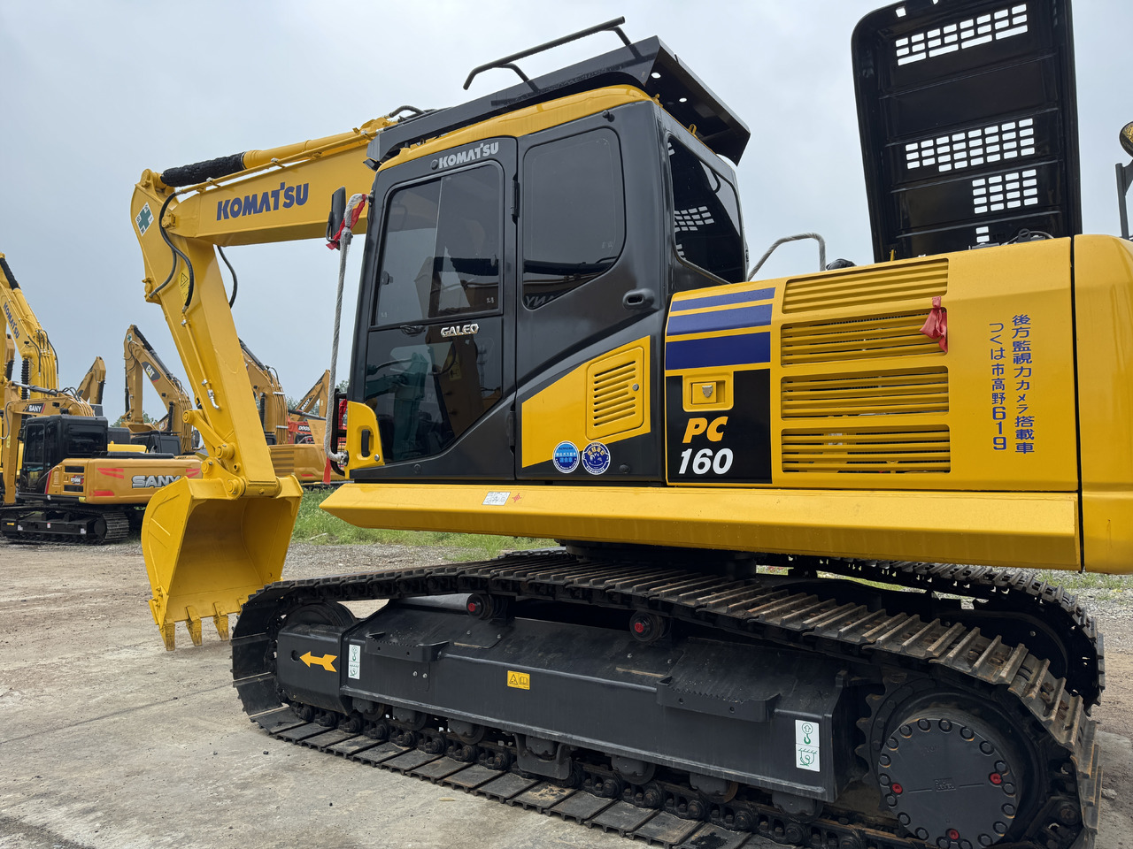 KOMATSU PC160 - Crawler excavator: picture 1 KOMATSU PC160 - Crawler excavator: picture 1