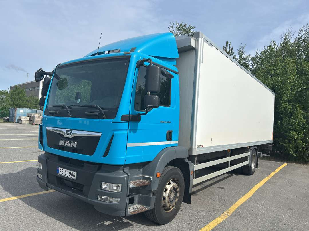 2018 Skapbil MAN TGM 15.250 EU-Godkjent. Euro 6 - Box truck: picture 1 2018 Skapbil MAN TGM 15.250 EU-Godkjent. Euro 6 - Box truck: picture 1