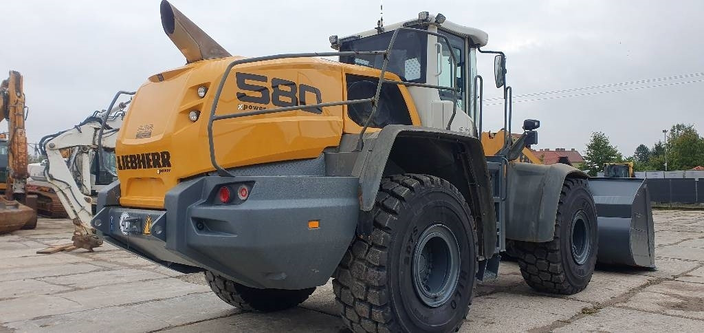 Liebherr L 580 - Wheel loader: picture 5 Liebherr L 580 - Wheel loader: picture 5