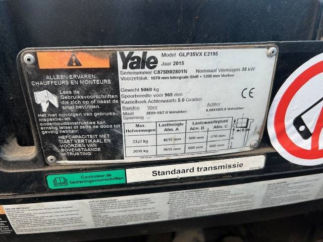 Leasing of Yale GLP 35 VX Yale GLP 35 VX: picture 16