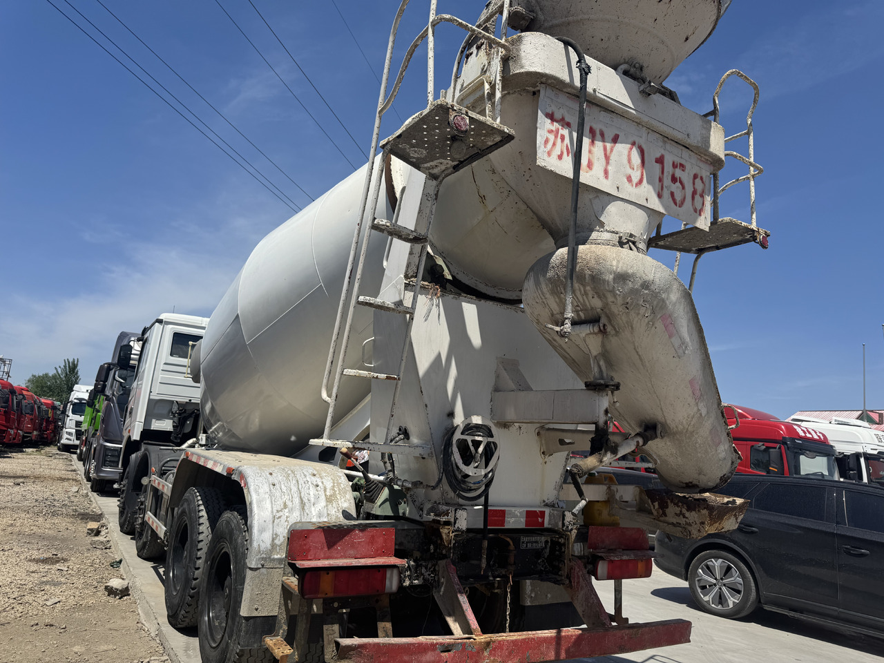 BEIFANG MERCEDES-BENZ  - Concrete mixer truck: picture 3 BEIFANG MERCEDES-BENZ  - Concrete mixer truck: picture 3