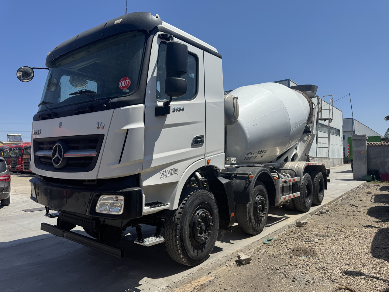 BEIFANG MERCEDES-BENZ  - Concrete mixer truck: picture 4 BEIFANG MERCEDES-BENZ  - Concrete mixer truck: picture 4