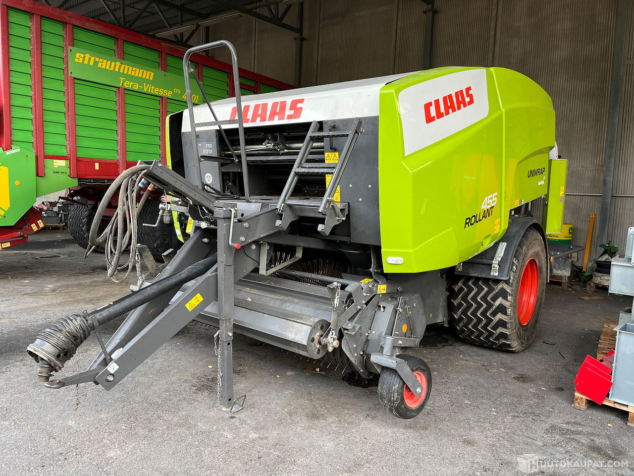 Claas 455 RC Uniwrap, 2021, MTK25, Tampere - Round baler, Bale wrapper: picture 2 Claas 455 RC Uniwrap, 2021, MTK25, Tampere - Round baler, Bale wrapper: picture 2
