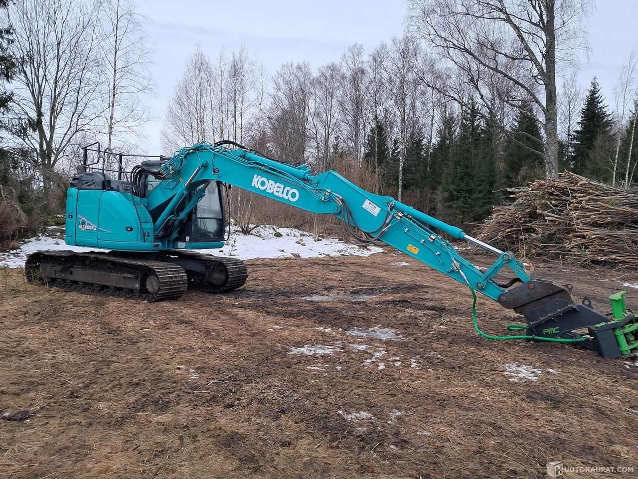 Construction machinery Kobelco Srlc-5  +pmc, 2019, Juuka: picture 14