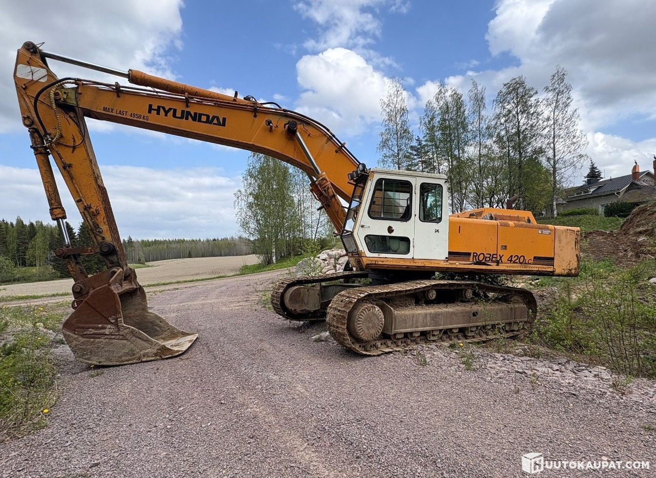 Hyundai Robex 420 LC, crawler excavator, 1995, Mäntsälä - Crawler excavator: picture 1 Hyundai Robex 420 LC, crawler excavator, 1995, Mäntsälä - Crawler excavator: picture 1