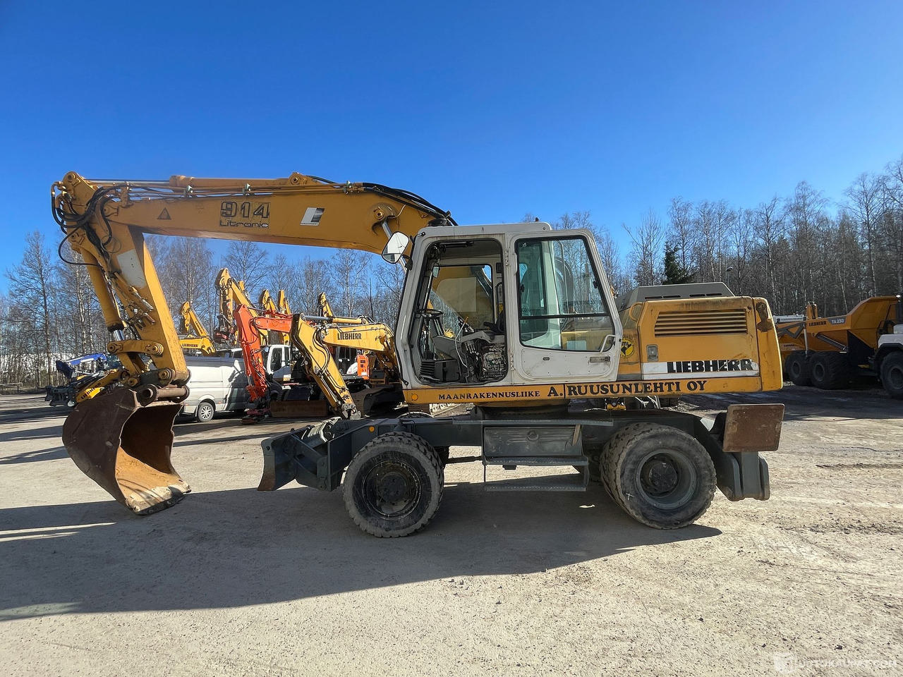 Liebherr A 914, 1998 Kaivinkone, Tuusula - Wheel excavator: picture 1 Liebherr A 914, 1998 Kaivinkone, Tuusula - Wheel excavator: picture 1