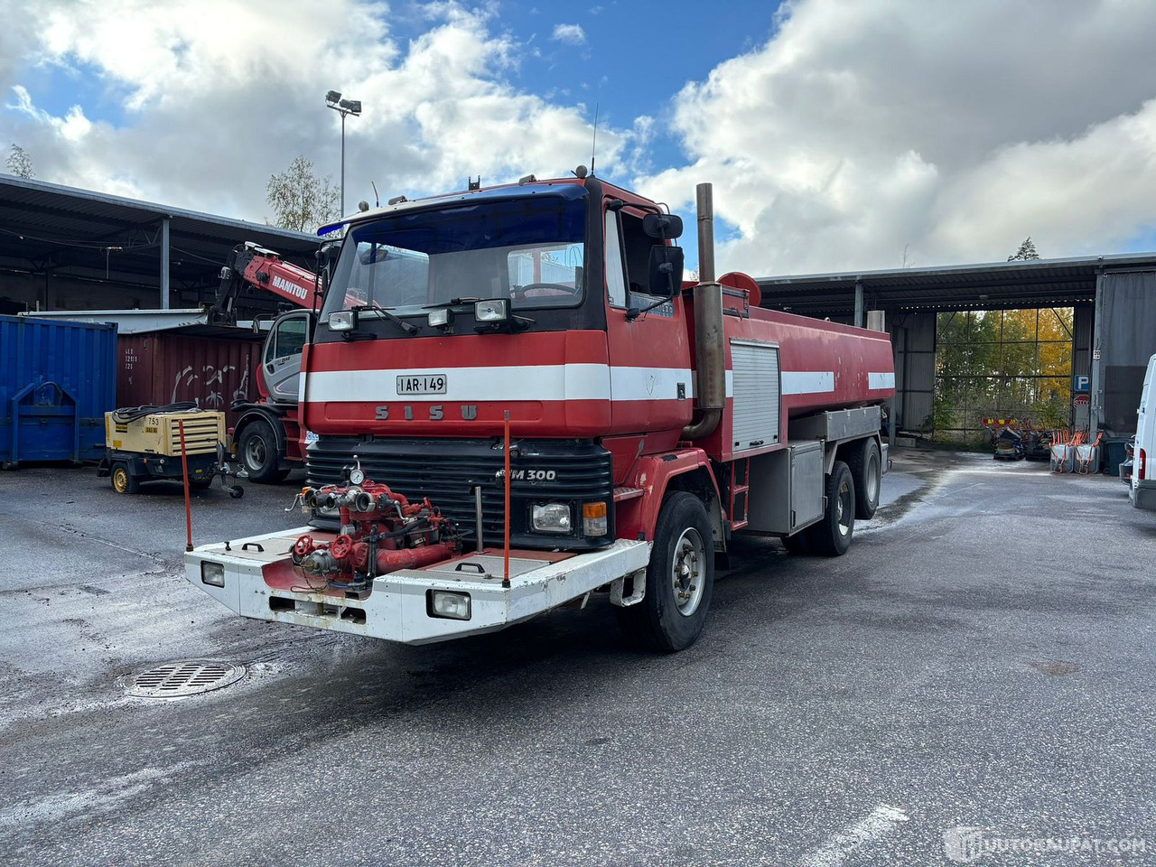 Sisu säiliöauto, 1983, Vantaa - Tank truck, Fire truck: picture 4 Sisu säiliöauto, 1983, Vantaa - Tank truck, Fire truck: picture 4