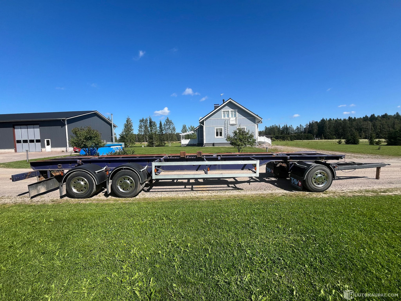 Asentamo Koivu, kolmiakselinen kuorma-auto vaihtolavaperävaunu, Juuri katsastettu, 1979, Nurmijärvi - Truck: picture 2 Asentamo Koivu, kolmiakselinen kuorma-auto vaihtolavaperävaunu, Juuri katsastettu, 1979, Nurmijärvi - Truck: picture 2