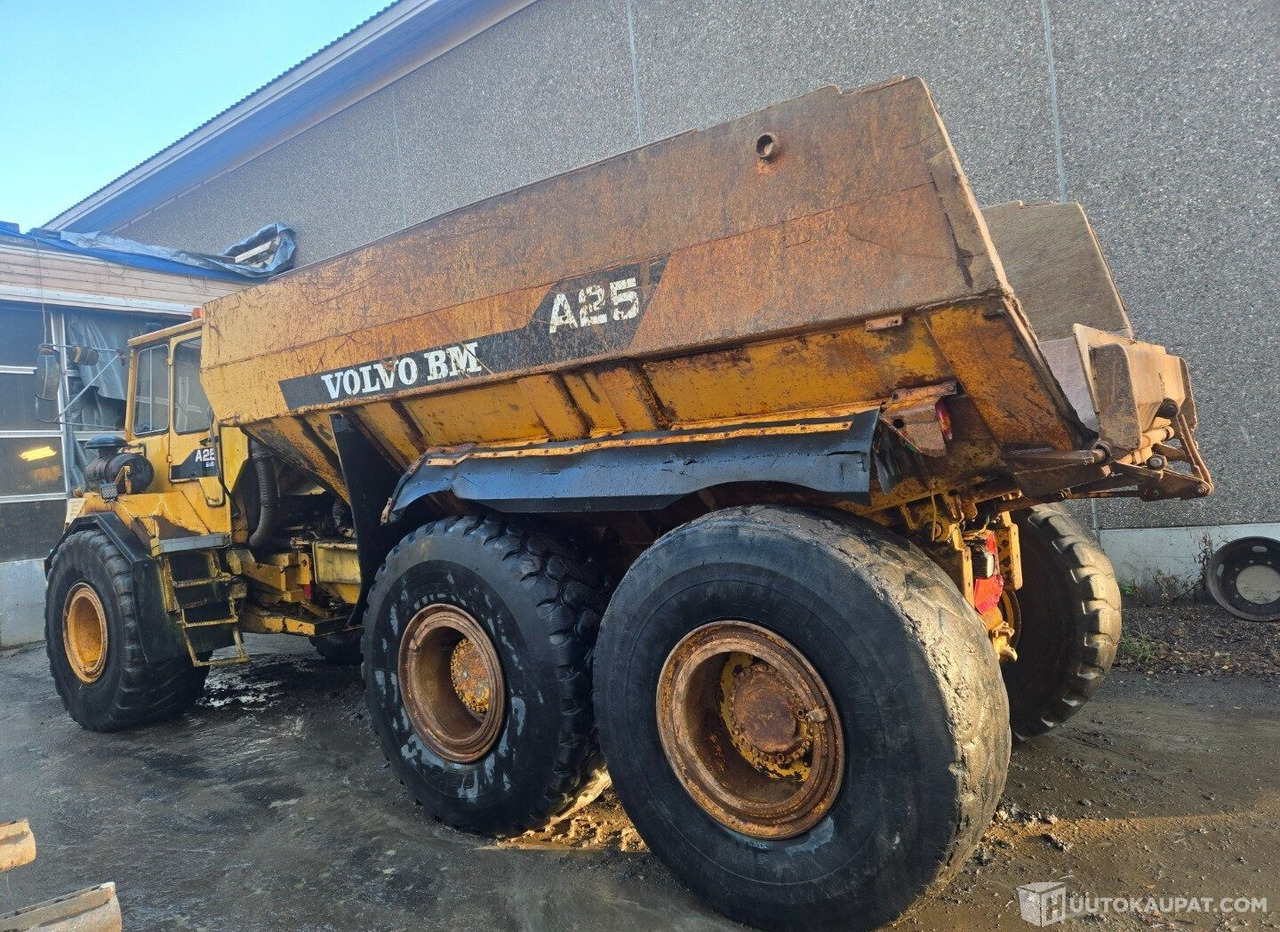 Volvo BM A25 dumpperi, 1990, 161843H, Kurikka - Articulated dumper: picture 2 Volvo BM A25 dumpperi, 1990, 161843H, Kurikka - Articulated dumper: picture 2