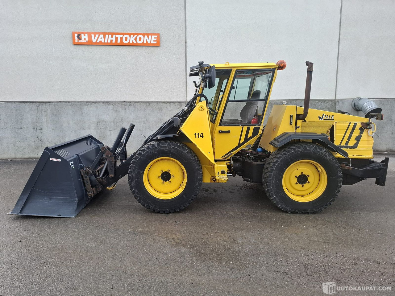 Wille 645, 1990, Sis alv 25,5%, Nurmijärvi - Wheel loader: picture 1 Wille 645, 1990, Sis alv 25,5%, Nurmijärvi - Wheel loader: picture 1