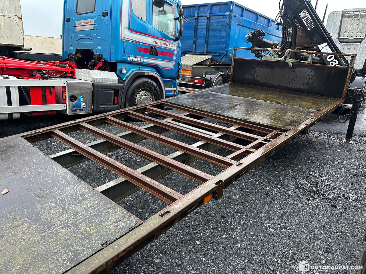 Make HIAB, 1986, Pirkkala - Roll-off container: picture 5 Make HIAB, 1986, Pirkkala - Roll-off container: picture 5