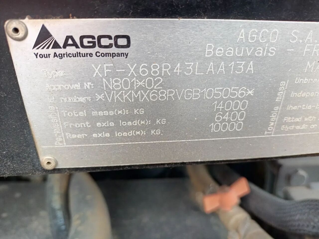 Farm tractor Massey Ferguson 7726 Dyna VT: picture 6