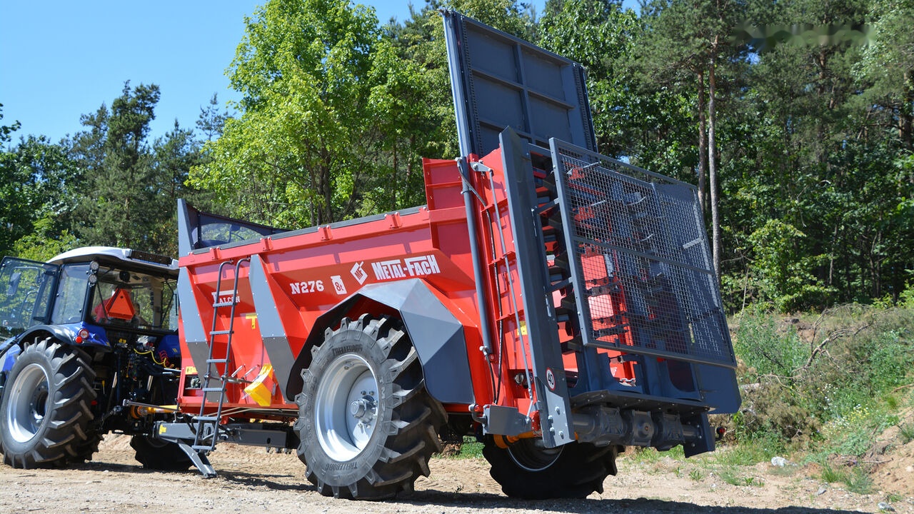 Metal-Fach N276/4 - 12t FALCON jednoosiowy - Manure spreader: picture 3 Metal-Fach N276/4 - 12t FALCON jednoosiowy - Manure spreader: picture 3