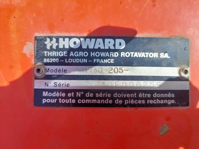 Soil tillage equipment Howard HR 40-205: picture 6