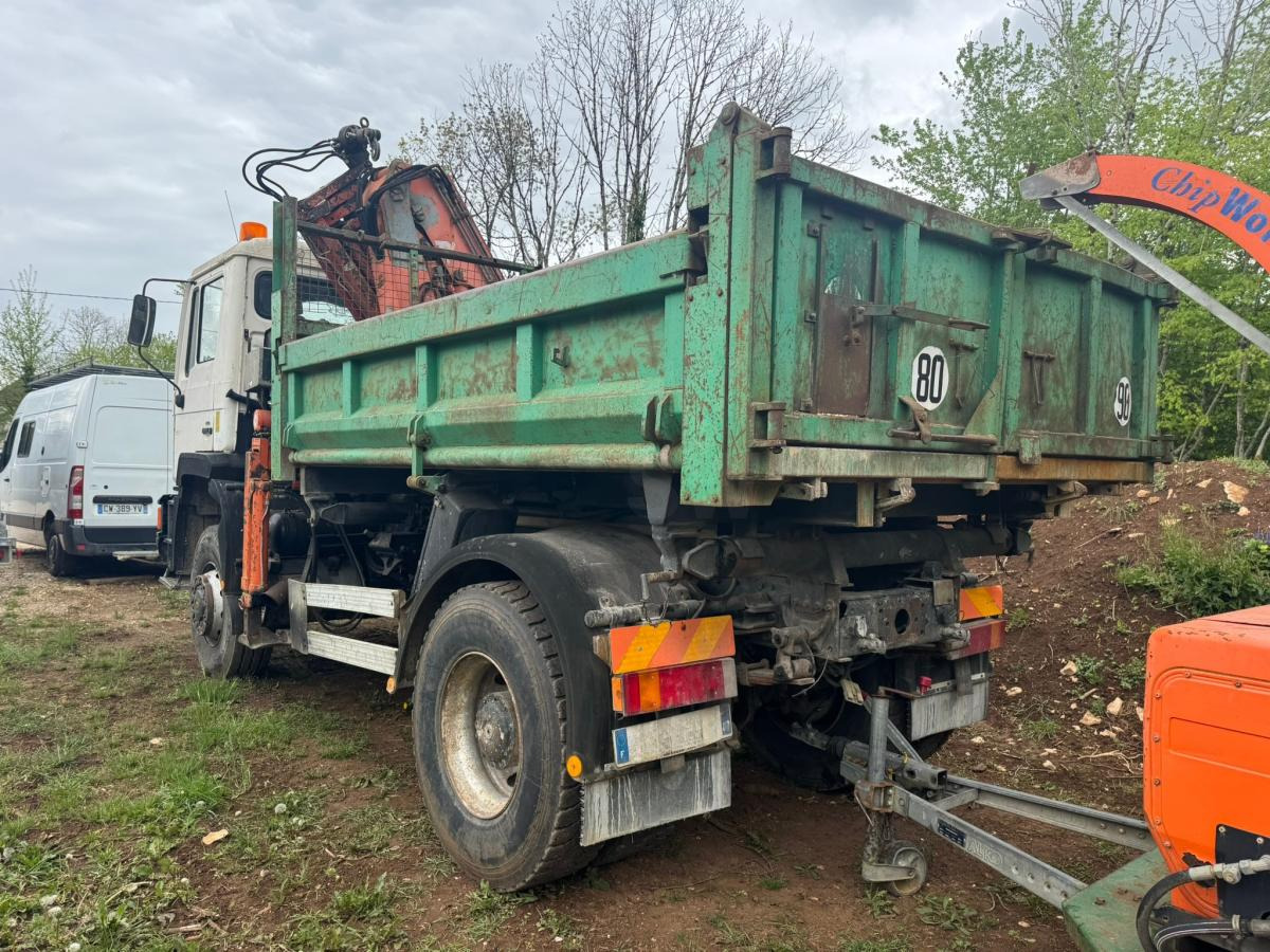 MAN 19.272 - Tipper, Crane truck: picture 5 MAN 19.272 - Tipper, Crane truck: picture 5