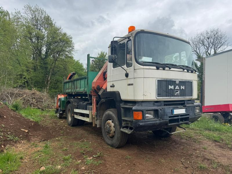 MAN 19.272 - Tipper, Crane truck: picture 3 MAN 19.272 - Tipper, Crane truck: picture 3