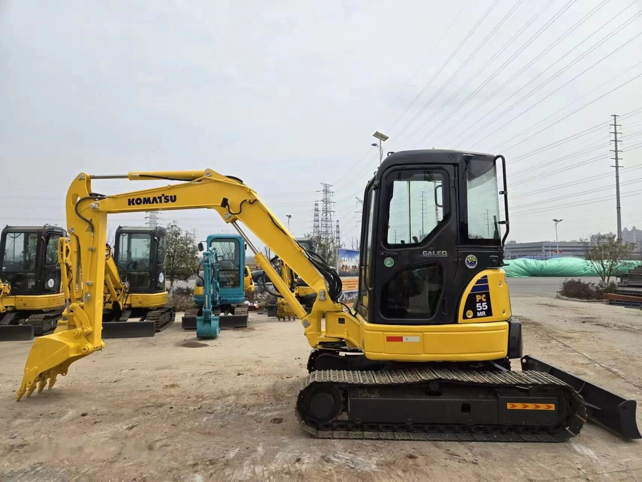 Komatsu PC55MR - Mini excavator: picture 1 Komatsu PC55MR - Mini excavator: picture 1